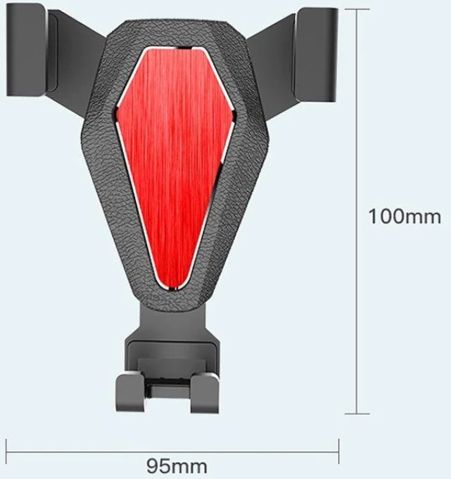 Hurtel Gravity automobilinis telefono laikiklis, sidabrinis (YC07)