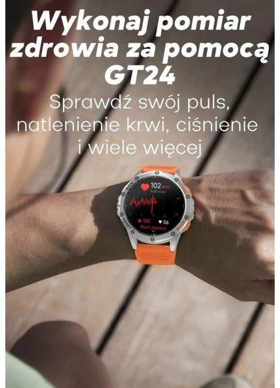 GRAVITY GT24-1 MEN'S Išmanusis laikrodis - TIMER, ADDITIONAL PASSAGE (sg033a)