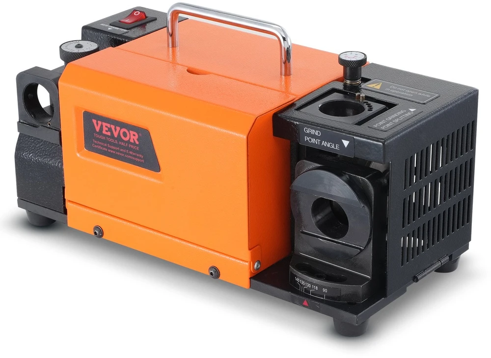 VEVOR MR-20G grąžtų galąstuvas 3-20mm su 18 laikiklių