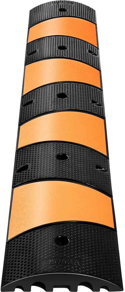 VEVOR Modulinė gumos greitkelio danga 6FT 2 kanalų