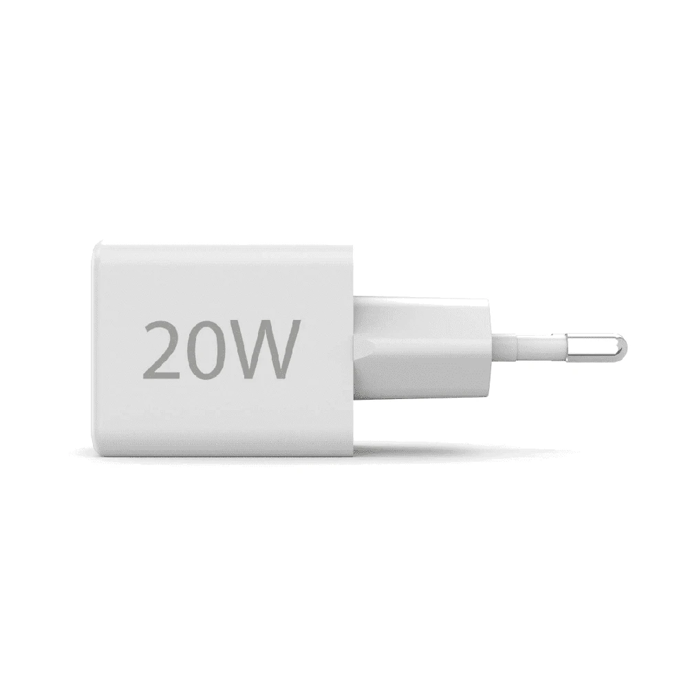 Hama mini 20W PD/QC 1x USB-C, 1x USB-A balta