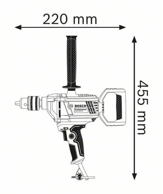 Gręžtuvas Bosch GBM 1600 RE