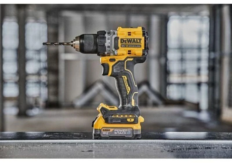 Dewalt akumuliatorinis suktuvas gręžtuvas DCD800E2T 18V, 2x1,7Ah Powerstack akumuliatoriai