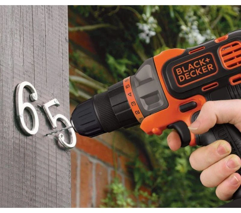 Black & Decker suktuvas gręžtuvas MultiEvo MT218KB-QW, 18V, 2x1.5 Ah, su lagaminu