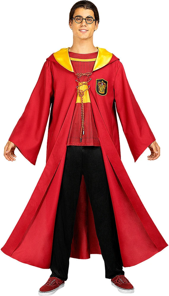Grifų Gūžtos (Gryffindor) kvidičo kostiumas suaugusiesiems – Haris Poteris