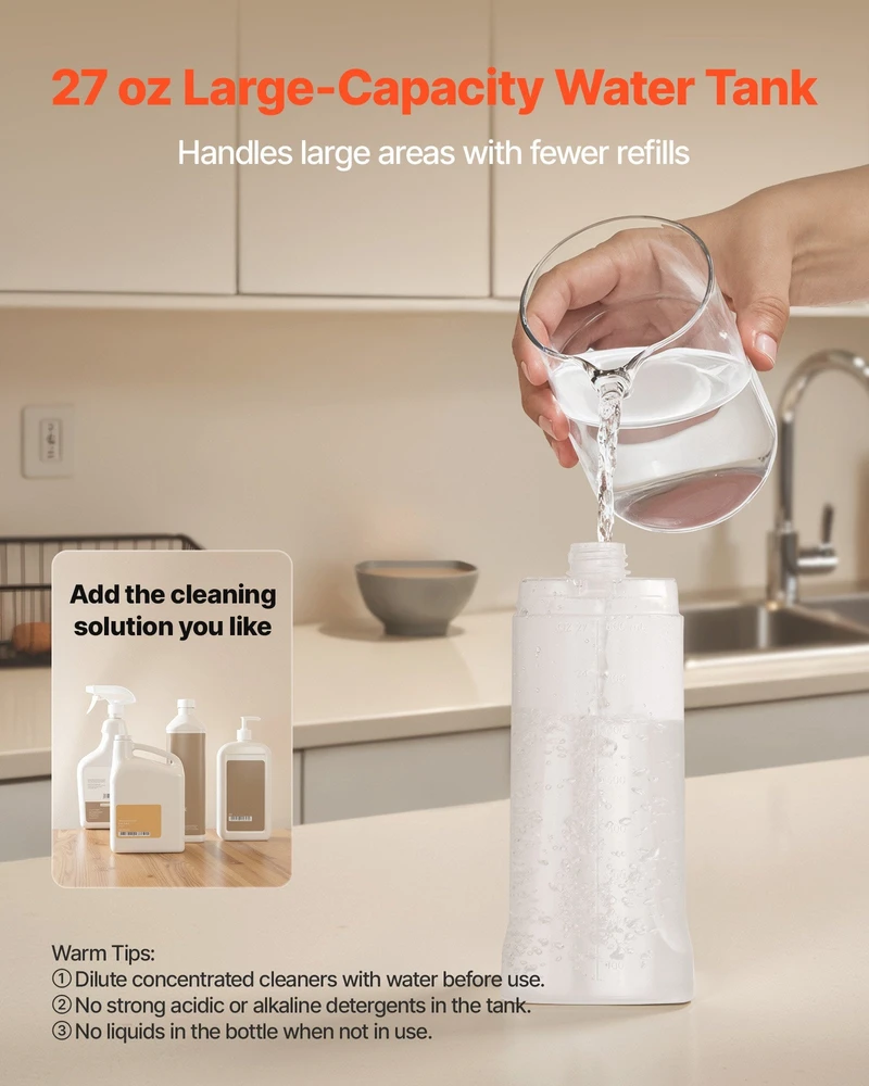 VEVOR Purškiamas šluotos rinkinys