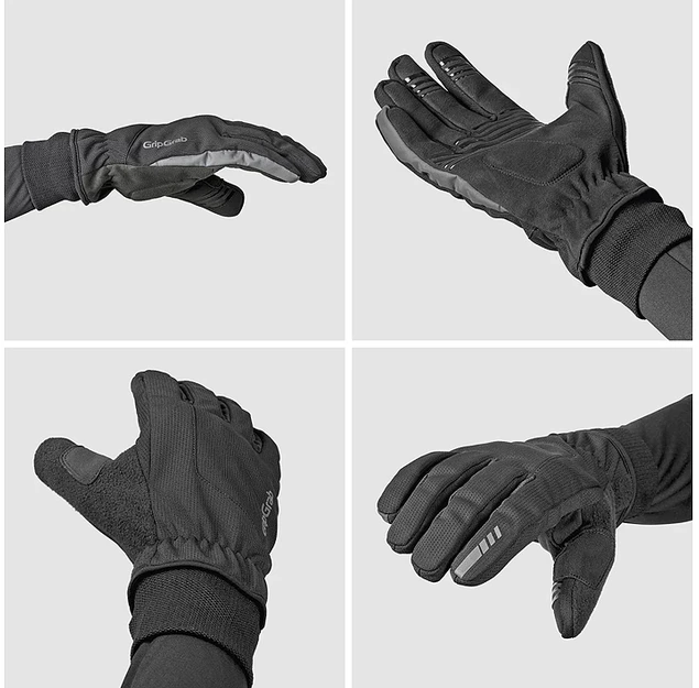 GripGrab žieminės pirštinės Windster 2 Windproof Winter Juodas S