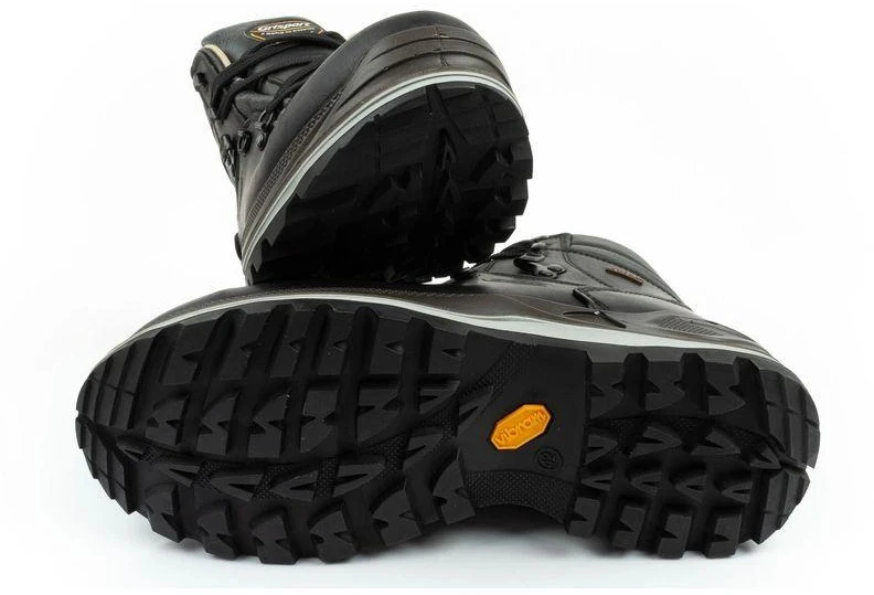 Grisport vyriški žygio batai, juodos Dakar odos, su SPO-TEX, WIN THERM technologijomis