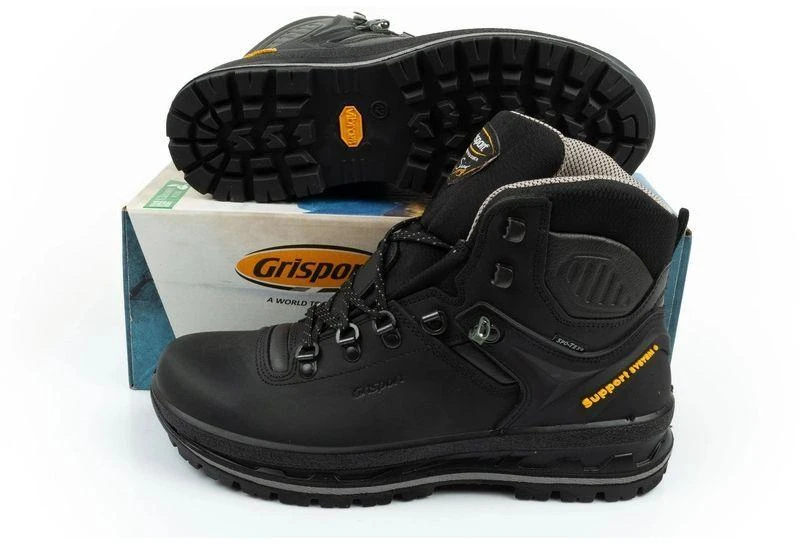 Grisport vyriški žygio batai Nero dakar SPO-TEX odiniai juodi
