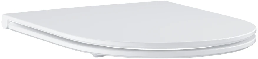 Grohe poda sēdriņķis ar vāku BauCeramic Slim, QR/SC, balts