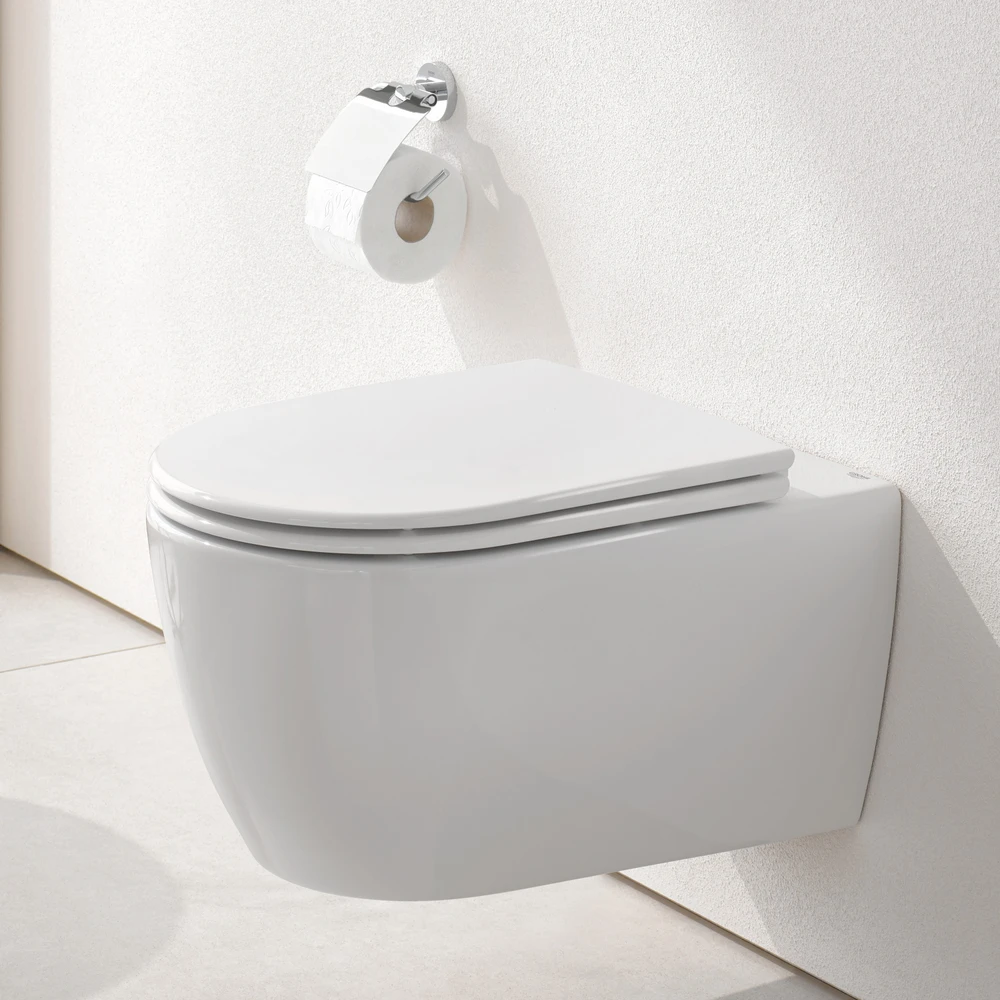 Grohe Essence wc sėdynė su dangčiu QR/SC, baltas