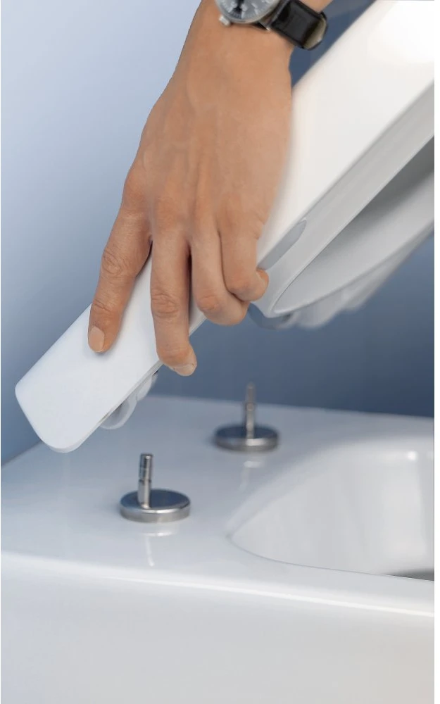 Grohe EuroCeramic wc sėdynė su dangčiu QR/SC, baltas