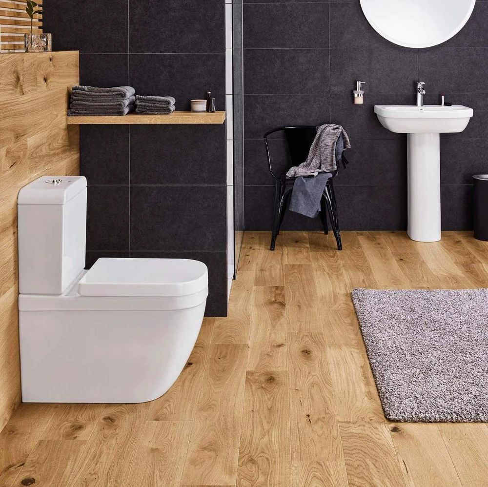 Grohe EuroCeramic wc sėdynė su dangčiu QR/SC, baltas