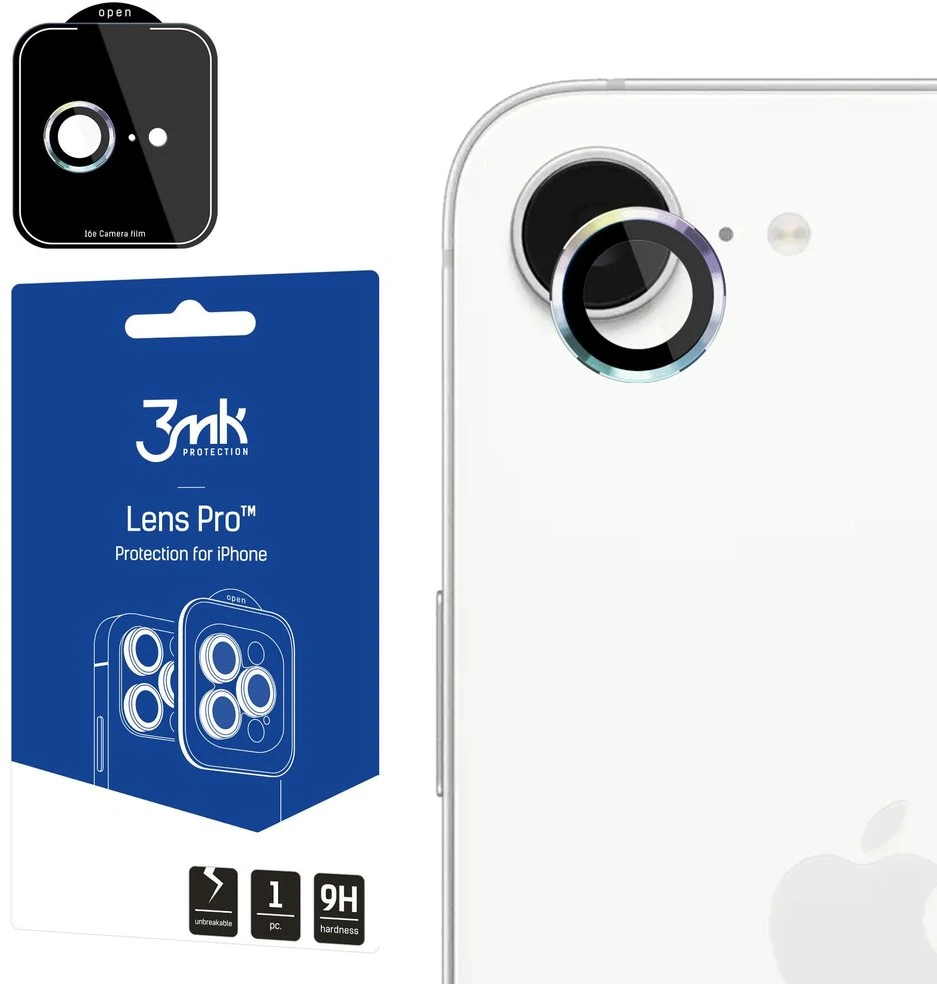 3Mk Protection 3mk Lens Protection Pro grūdintas stiklas iPhone 16e - daugiaspalvis