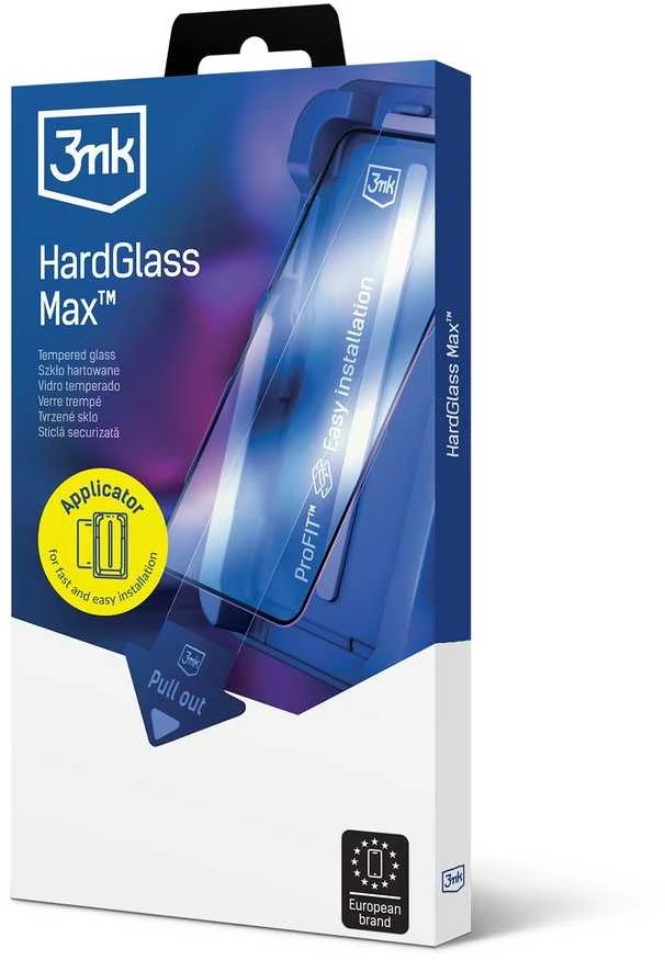 Grūdintas ekrano stiklas 9H, 0,33 mm 3mk HardGlass Max
