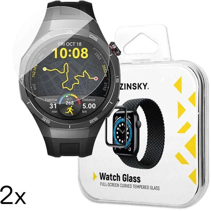 Wozinsky Full Glue Apsauginis stiklas Huawei Watch GT 5 / GT 5 Pro / GT 4 / GT 4 Pro / GT 3 / GT 3 Pro 42mm (2 vnt.)