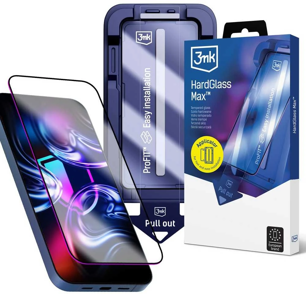 Nezatříděno 3Mk apsauga 3mk HardGlass Max grūdintas stiklas iPhone 16 Pro Max