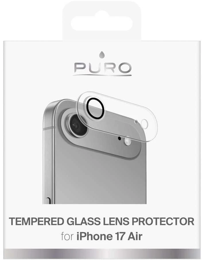Puro Camera Standard Apsauginis stiklas skirtas Apple iPhone 17 Air skirtas the camera island and lens