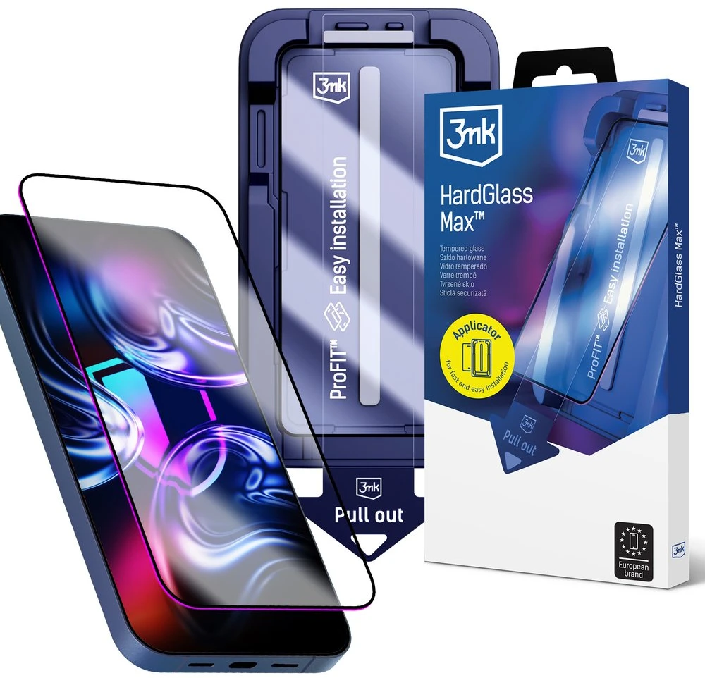 3Mk apsauga 3mk HardGlass Max grūdintas stiklas iPhone 17 Pro Max