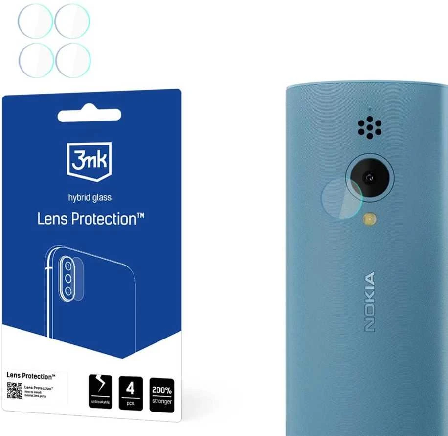 3Mk apsaugos hibridinės kameros objektyvo stiklas 3mk objektyvo apsauga, skirta „Nokia 150 2023“