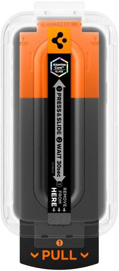 „Spigen Glas.TR EZ Fit“ privatumo stiklas, skirtas „iPhone 17 Air“