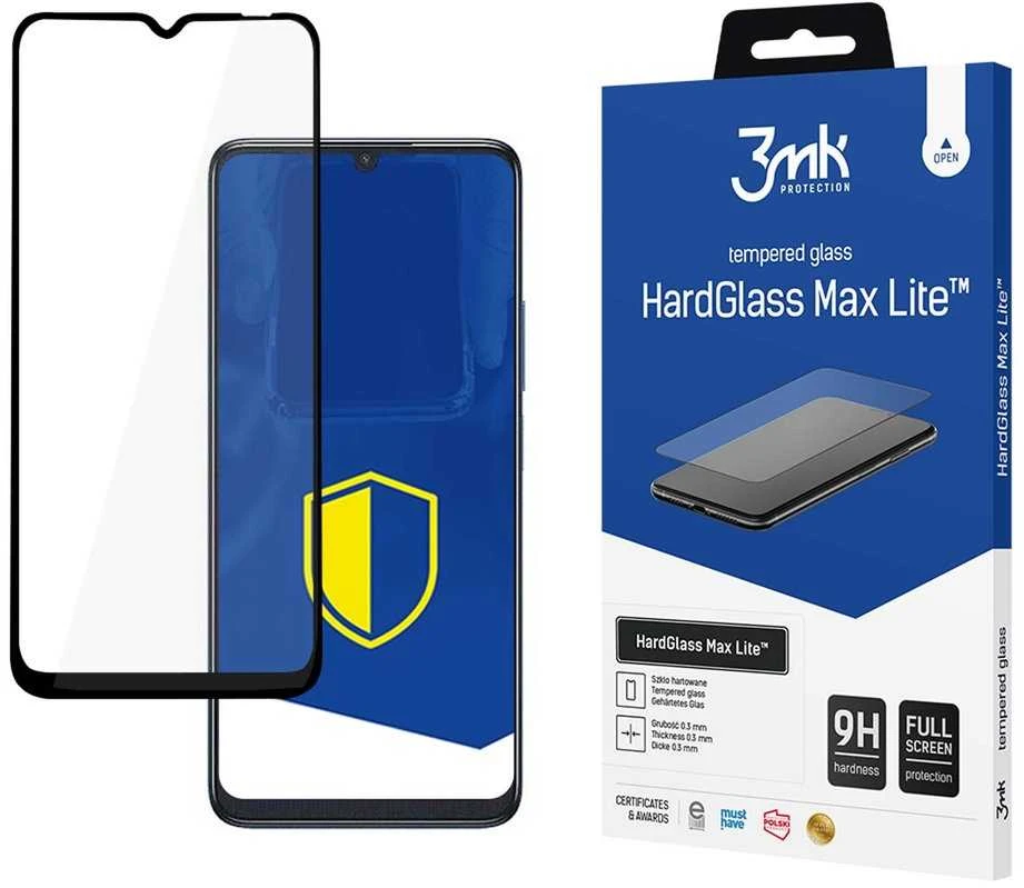 3Mk Protection 3mk HardGlass Max Lite Juodas grūdintas stiklas, skirtas TCL 505