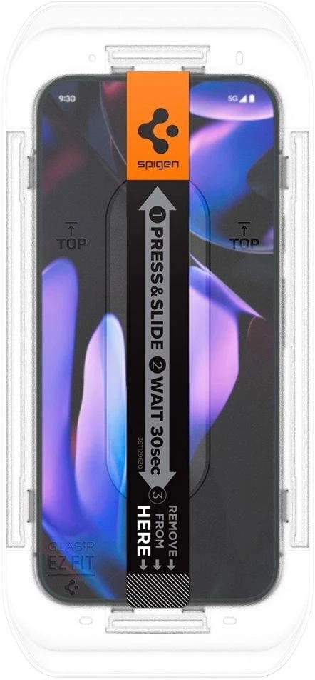 Spigen Glas.tR EZ Fit Apsauginis stiklas su aplikatoriumi Google Pixel 9 Pro XL (2 pcs.)