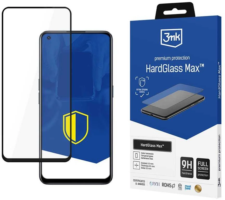 Realme 9 Pro - 3mk HardGlass Max Juodas