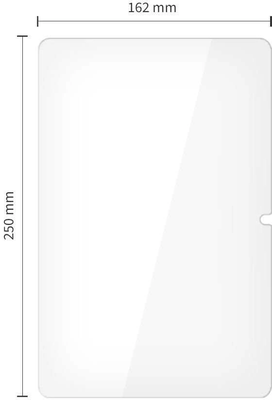 Tech-Protect Glass Fit+ 2-pack apsauginis stiklas skirta Samsung Galaxy Tab S11 11.0 – transparent