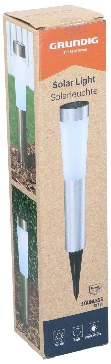 Grundig - Solar Garden Lamp LED 7.5x56 cm