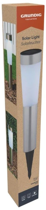 Grundig - Solar Garden Lamp LED 7.5x56 cm