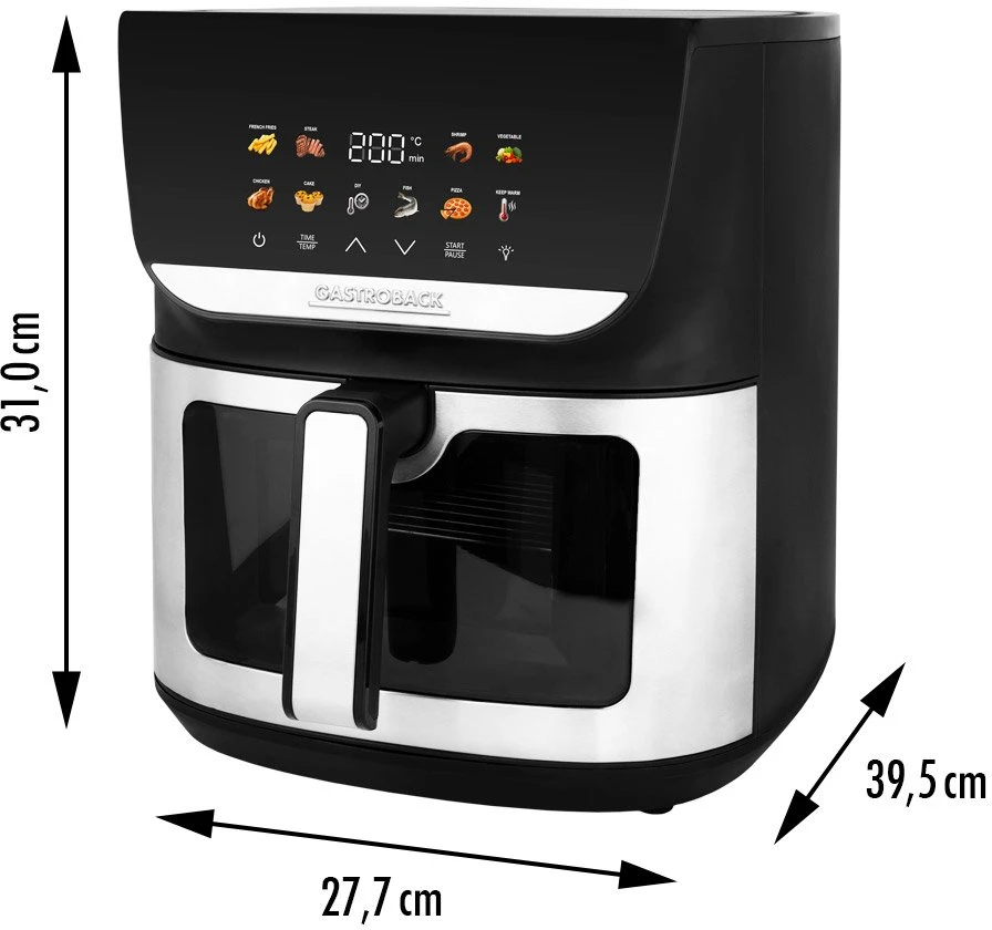 Gruzdintuvė Gastroback 42585 Multi Airfryer Heat & Crisp Family 8 l