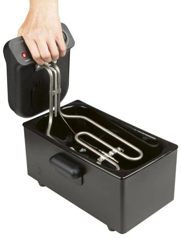 Profi Cook ProfiCook PC-FR 1325 Vienvietis 3 L Atskirai stovintis 2000 W Gruzdintuvė Juodas