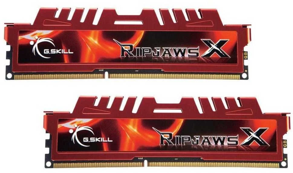 G.SKILL F3-12800CL10D-16GBXL DDR3 16GB G.Skill RipjawsX rinkinys (2x8GB) 1600MHz CL10 1.5V XMP