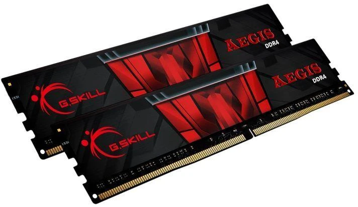 RAM G.SKILL F4-3200C16D-32GIS / Aegis DDR4-3200 / CL16-18-18-38 / 1.35V / 32GB (2x16GB)