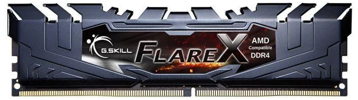 G.SKILL FlareX AMD F4-3200C16D-32GFX operatyviosios atminties rinkinys (DDR4 DIMM; 2 x 16 GB; 3200 MHz; CL16)