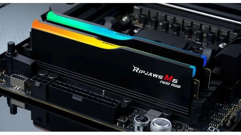 G.SKILL RIPJAWS M5 NEO AMD RGB DDR5 2x16GB 6000MHz CL36-36 F5-6000J3636F16GX2-RM5NRK