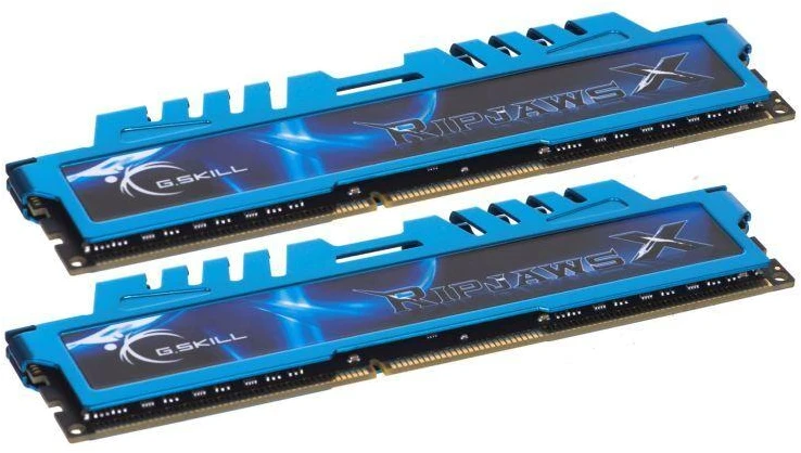G.SKILL RipjawsX F3-1600C9D-16GXM atminties rinkinys (DDR3 DIMM; 2 x 8GB; 1600MHz; CL9)