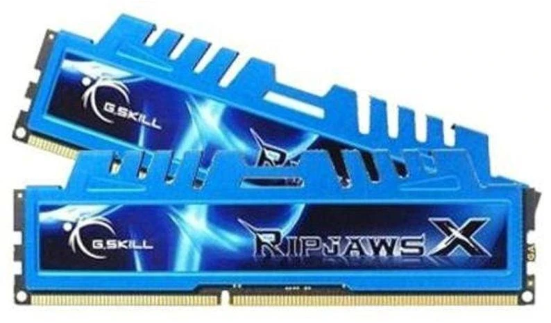 G.SKILL RipjawsX F3-1600C9D-16GXM atminties rinkinys (DDR3 DIMM; 2 x 8GB; 1600MHz; CL9)