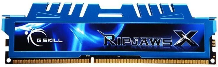 G.SKILL RipjawsX F3-1600C9D-16GXM atminties rinkinys (DDR3 DIMM; 2 x 8GB; 1600MHz; CL9)