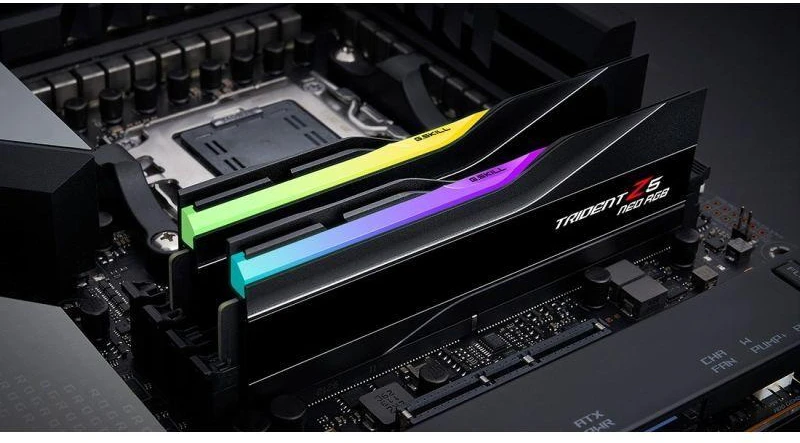 G.SKILL TRIDENT NEO AMD RGB DDR5 2x16GB 6000MHz CL30 EXPO JUODA F5-6000J3038F16GX2-TZ5NR