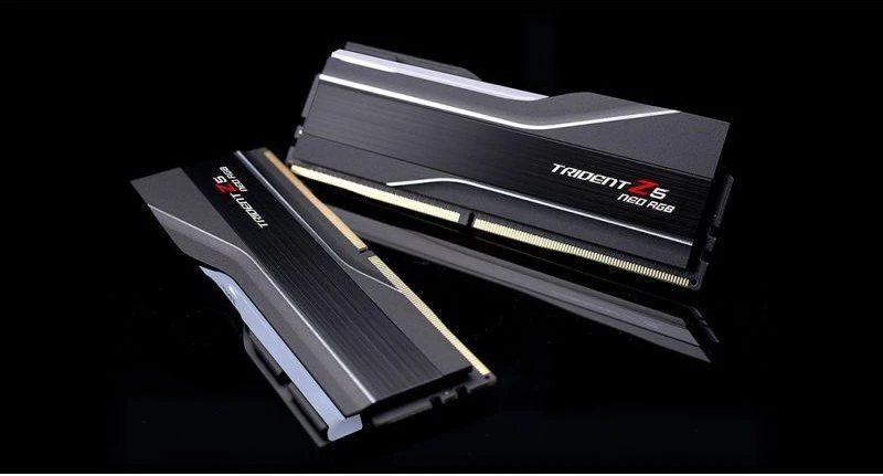 G.SKILL TRIDENT NEO AMD RGB DDR5 2x16GB 6000MHz CL30 EXPO JUODA F5-6000J3038F16GX2-TZ5NR