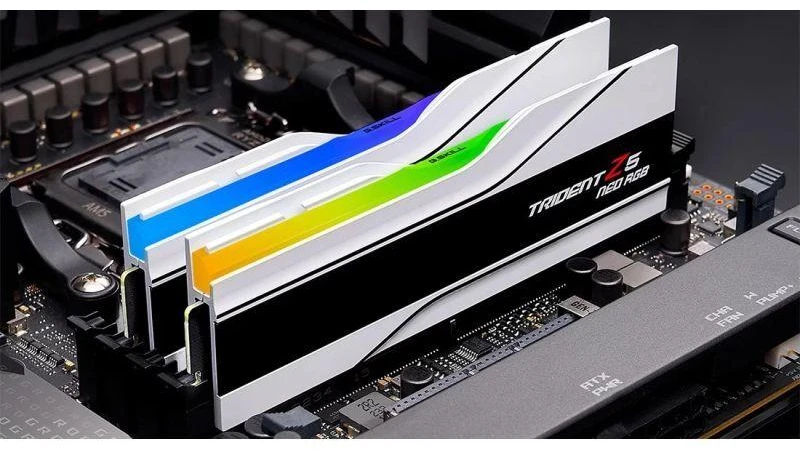 G.SKILL TRIDENT NEO AMD RGB DDR5 2x16GB 6000MHz CL30 EXPO BALTA F5-6000J3036F16GX2-TZ5NRW