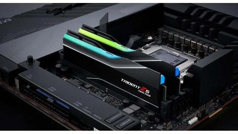 G.SKILL TRIDENT NEO AMD RGB DDR5 2x16GB 6000MHz CL30 EXPO JUODA F5-6000J3038F16GX2-TZ5NR
