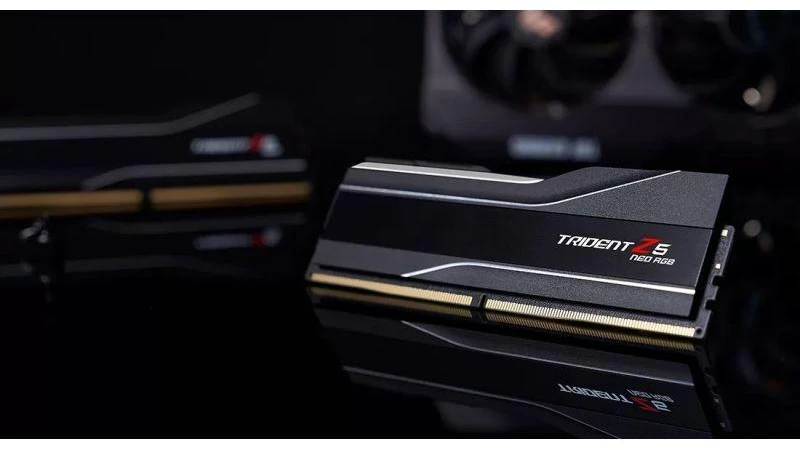 RAM G.Skill Trident Z5 Neo RGB F5-6000J2636H32GX2-TZ5NR atminties modulis 64 GB 2 x 32 GB DDR5 4800 MT/s