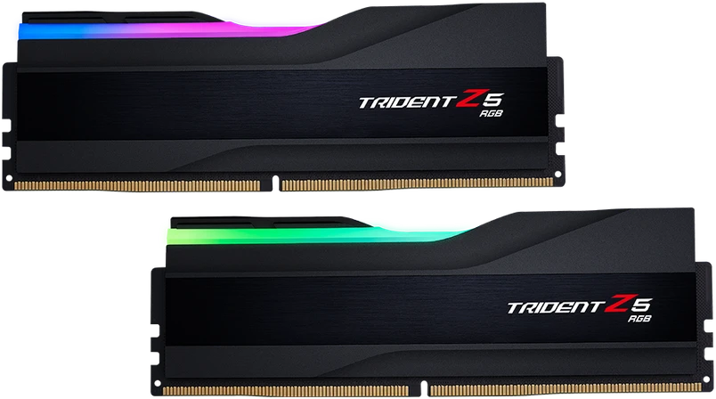 RAM G.Skill | Trident Z5 RGB | 32 Kit (16GBx2) GB | DDR5 | 6400 MHz | PC/serveris | Registered No | ECC No