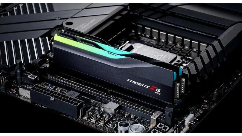 G.Skill Trident Z5 RGB F5-6000J3444F64GX2-TZ5RK atminties modulis 128 GB 2 x 64 GB DDR5 5600 MT/s