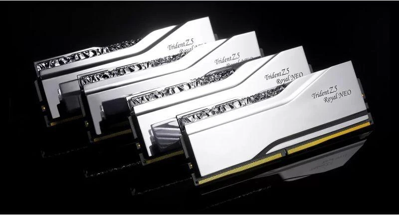 G.Skill Trident Z5 Royal Neo F5-6000J2636H32GX2-TR5NS atminties modulis 64 GB 2 x 32 GB DDR5 6000 MT/s