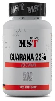 MST Guarana kapsulės 22% 120 vnt.