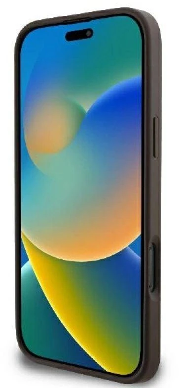 Guess 4G Big Logo Apple iPhone 16 Pro Max – dėklas telefonui rudos spalvos